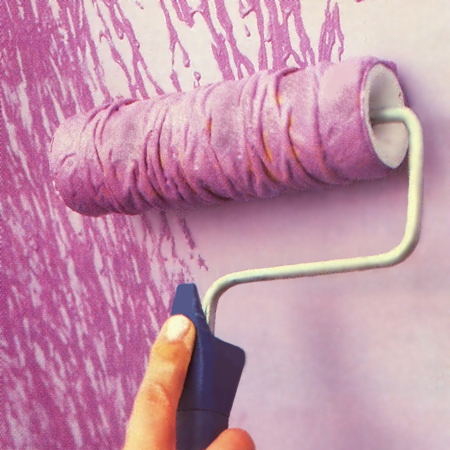 Как самостоятельно сделать валик для декоративной покраски стен